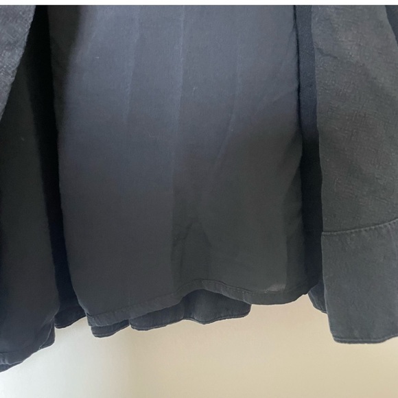 Free People Black Dress, Size Medium, RARE Lined and Heavyweight w/pPockets - Picture 6 of 8